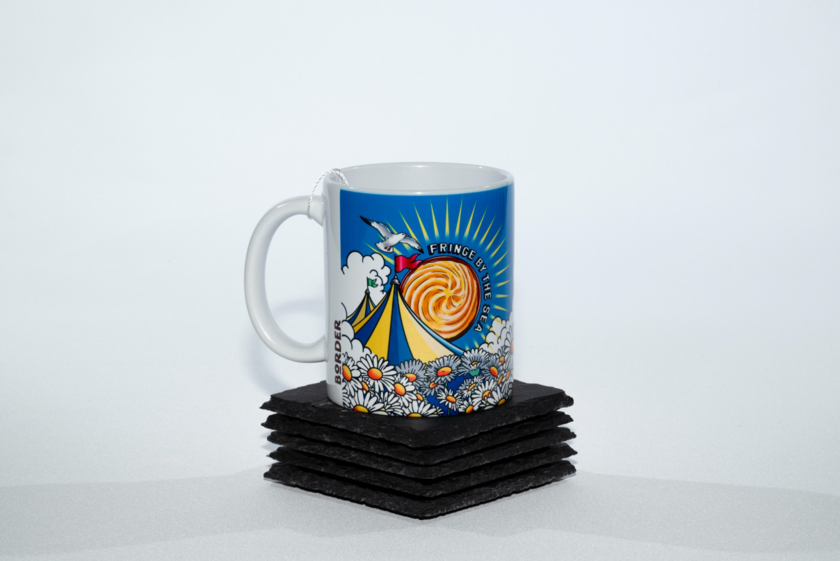 Border Biscuits ‘Fringe by the Sea’ Mug